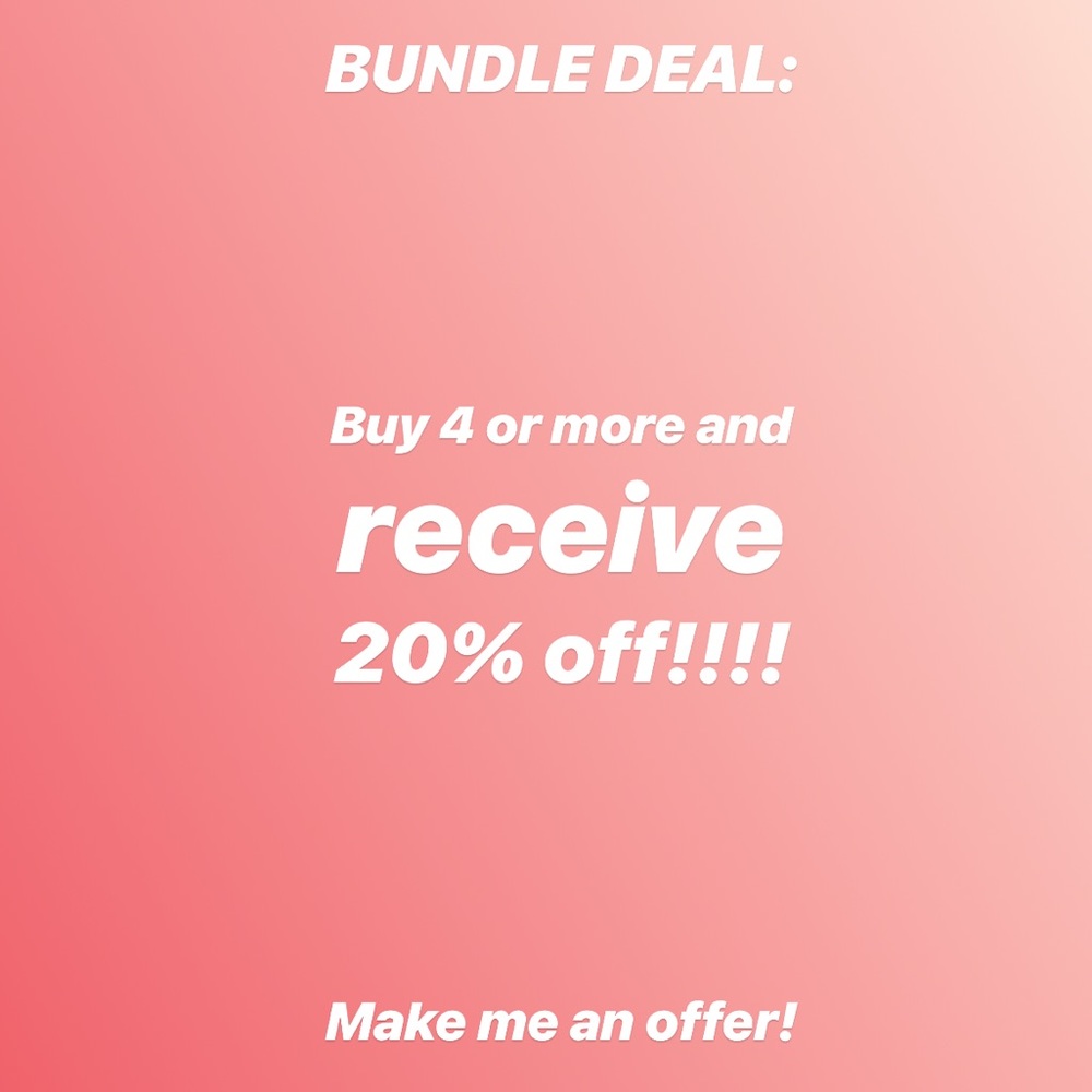 MAKE ME AN OFFER!!!!!